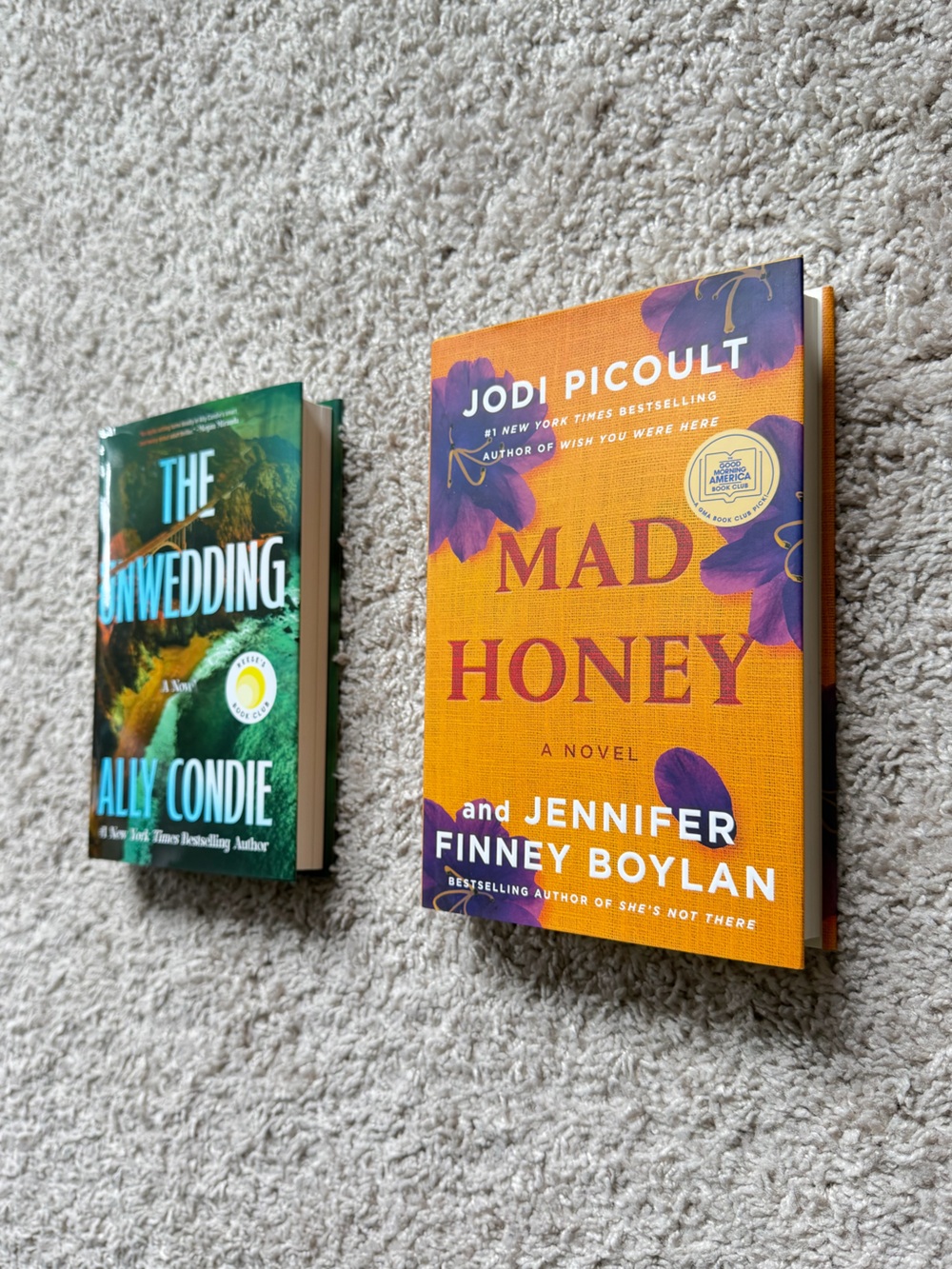 Popular Booktok Thriller Hardcover Book Bundle- The Unwedding & Mad Honey NWT - Picture 3 of 4